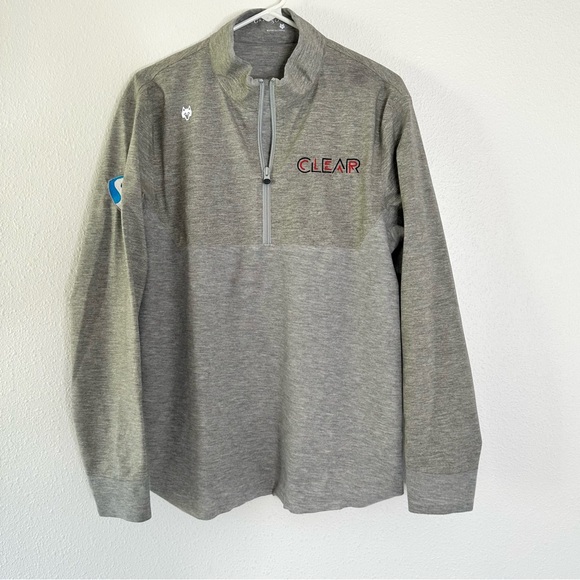 Greyson Other - Greyson Men’s M Gray 1/4 Zip Clear Golf Balls Windbreaker Top
